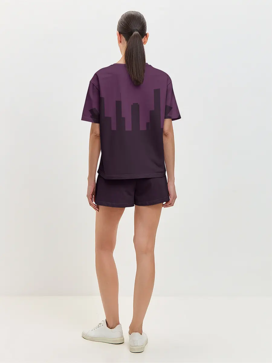 Женская пижама с шортами / Собака