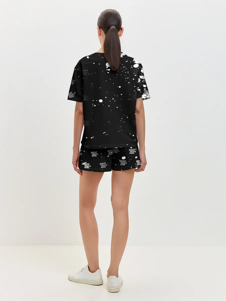 Женская пижама с шортами / Grand Theft Auto крылья