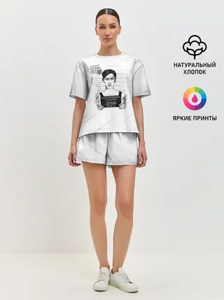 Женская пижама с шортами / POLICE LOS SANTOS GTA