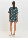 Женская пижама с шортами / Фургоны хиппи