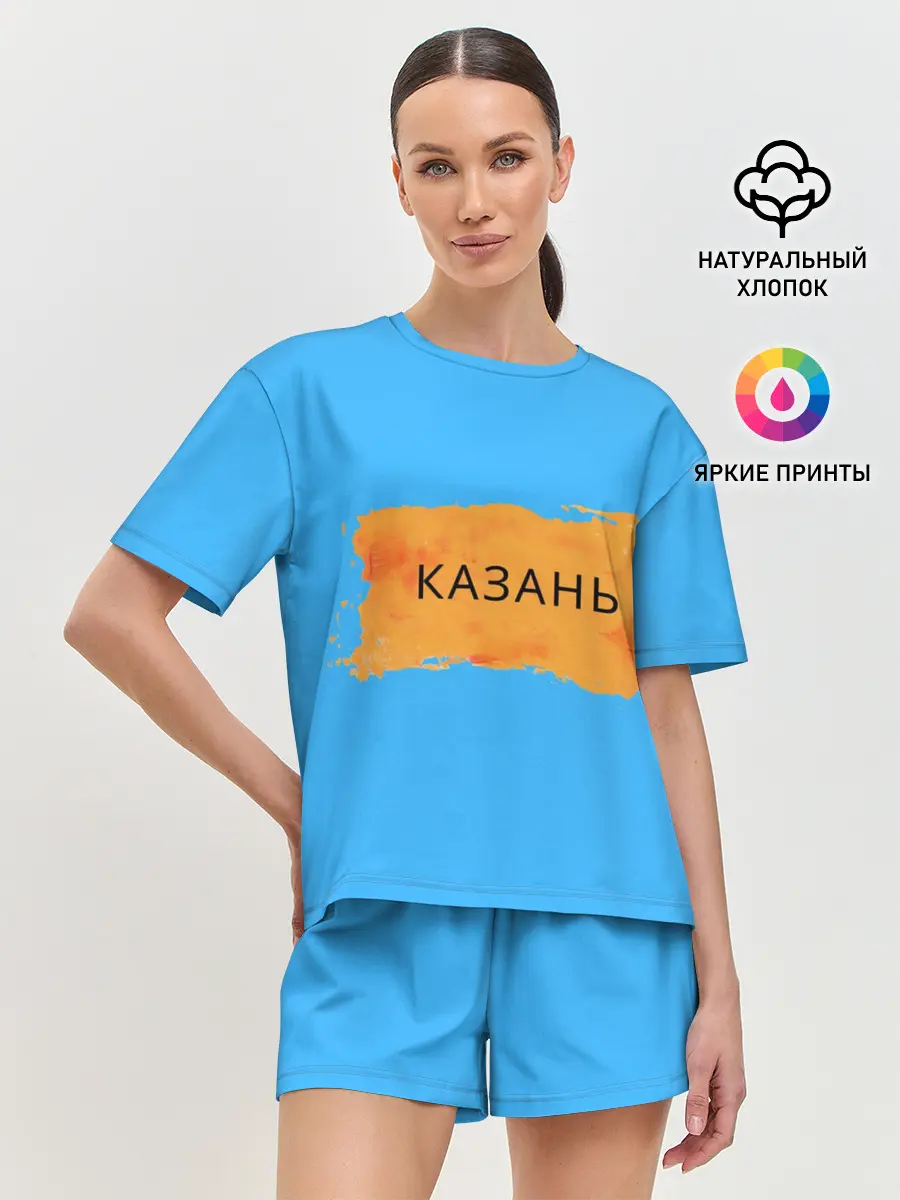 Женская пижама с шортами / Казагь