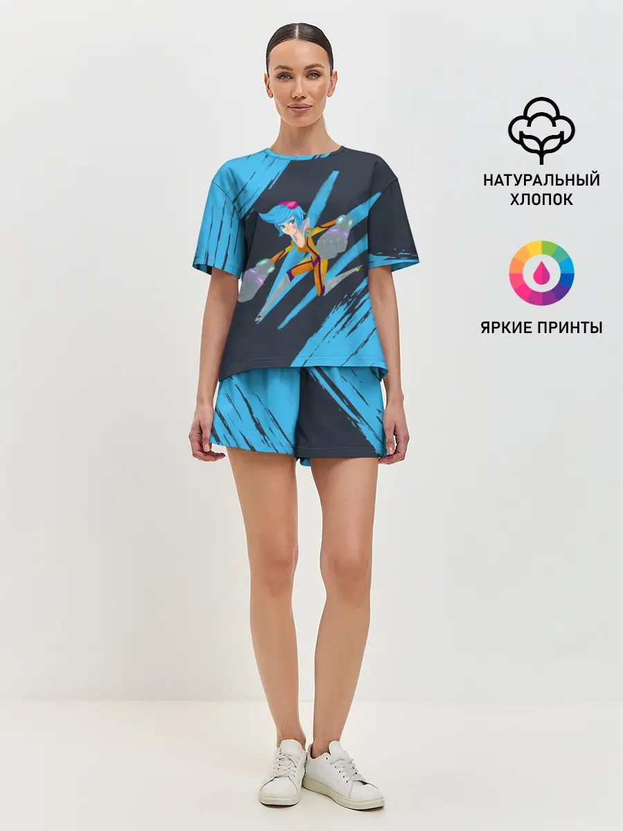 Женская пижама с шортами / Art | LOL