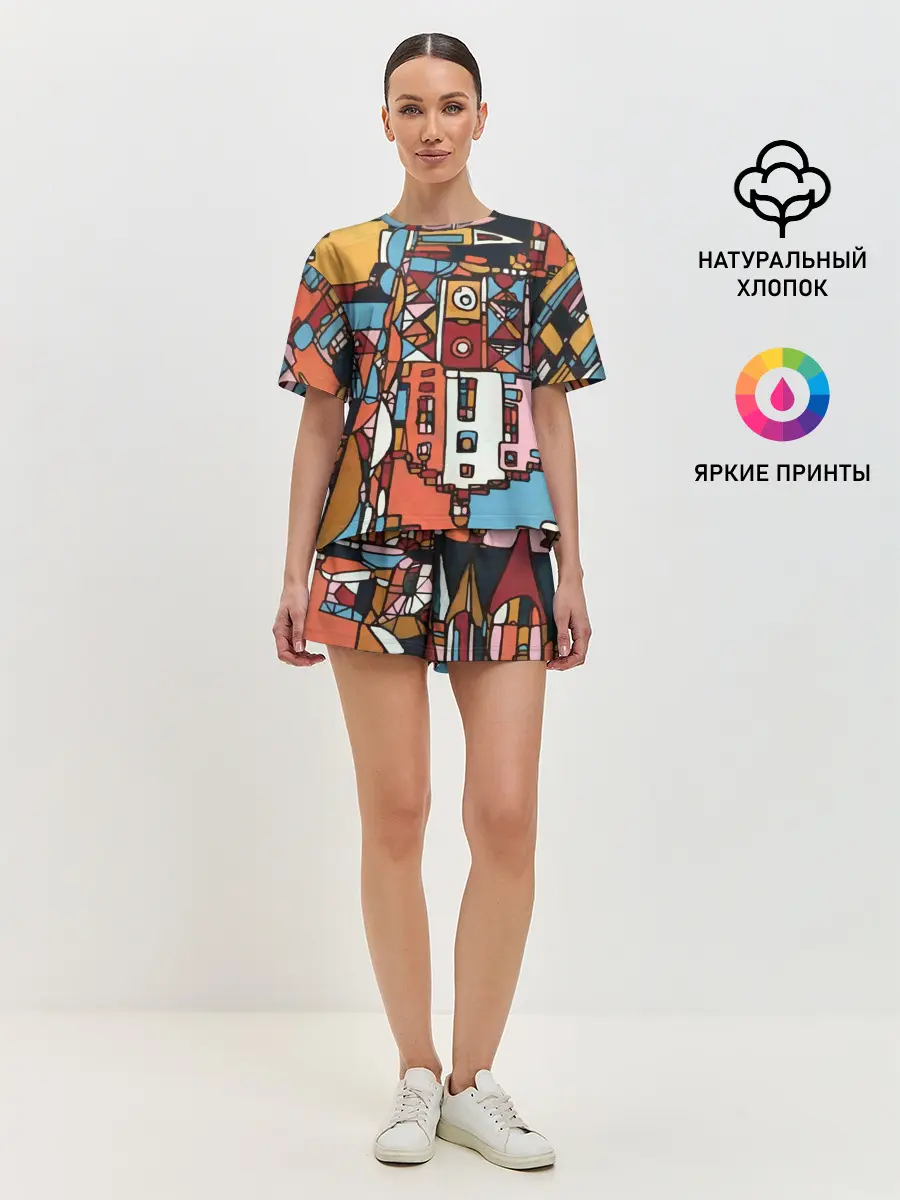 Женская пижама с шортами / Франкфурт