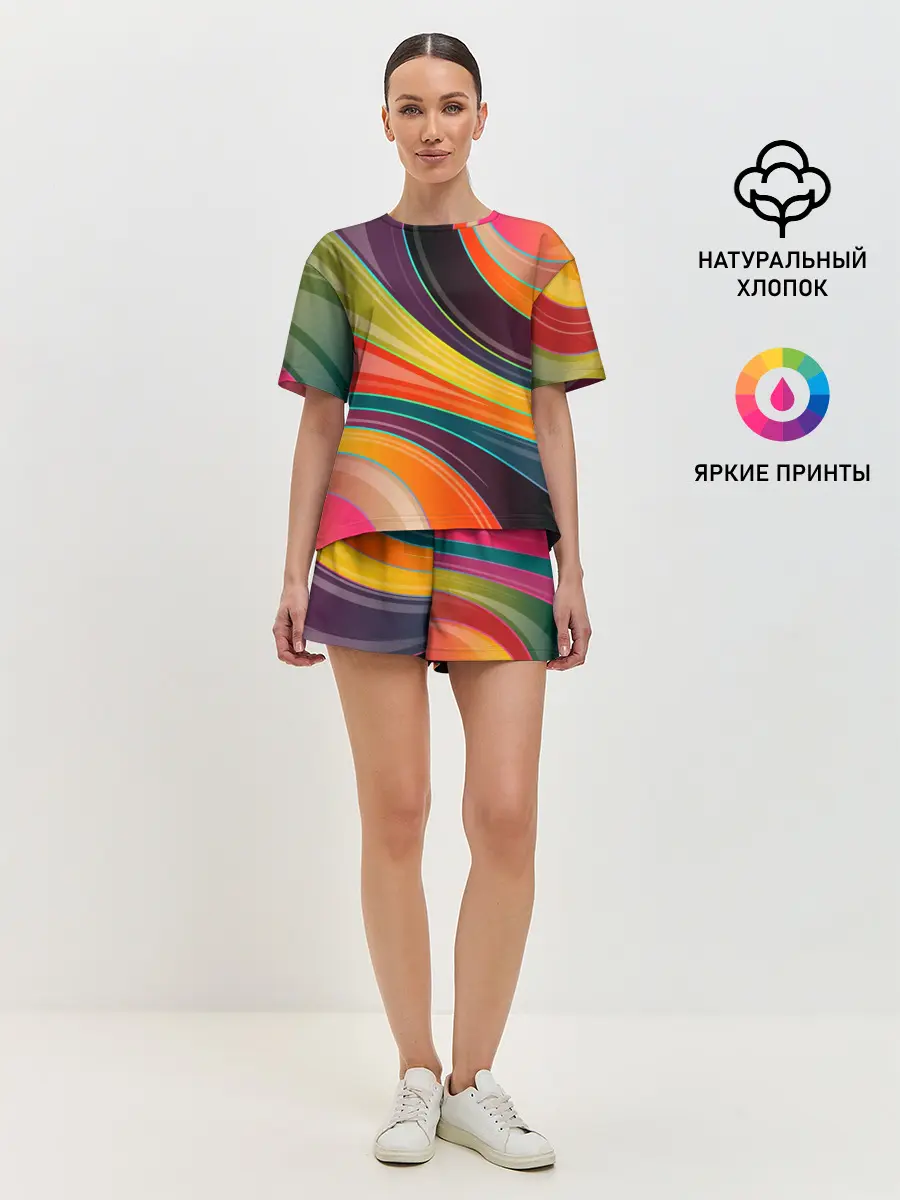 Женская пижама с шортами / Палитра