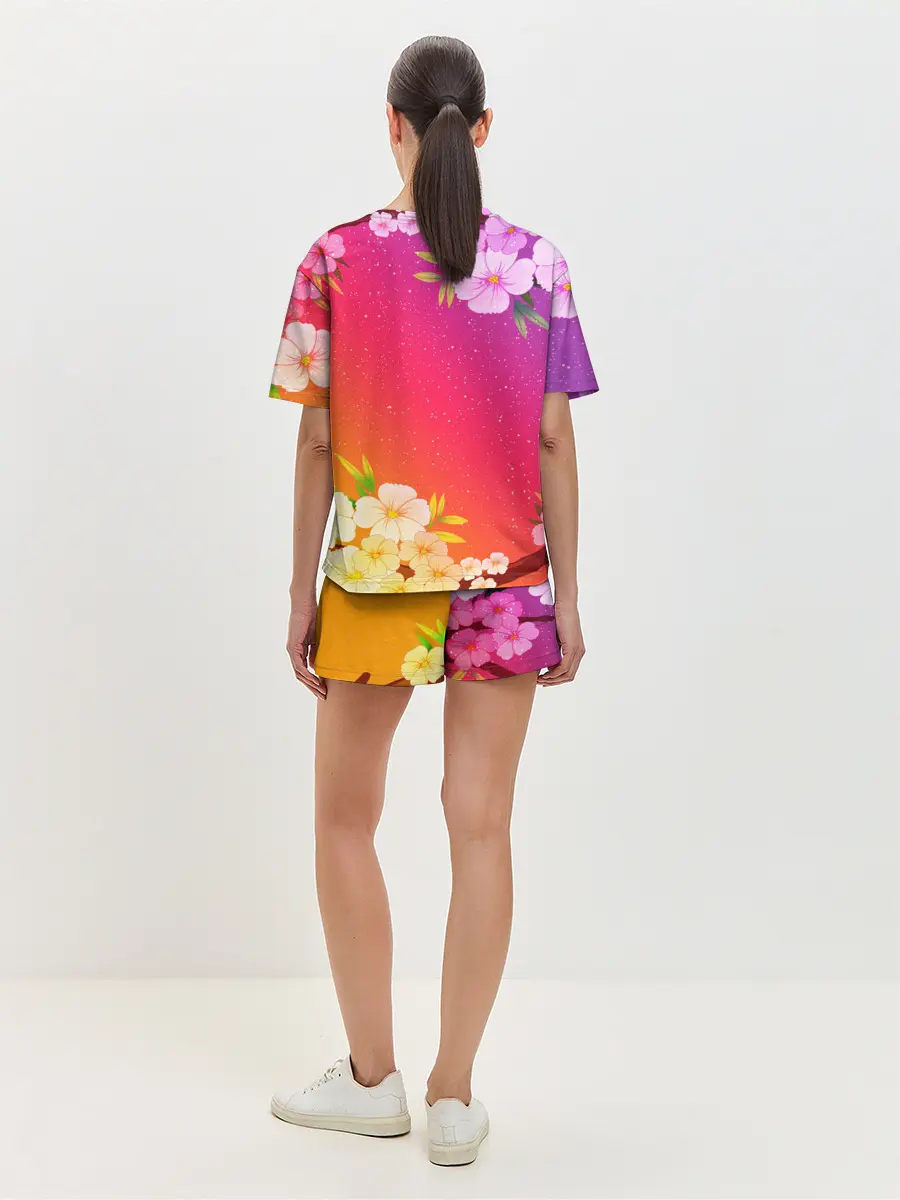 Женская пижама с шортами / САКУРА | SAKURA