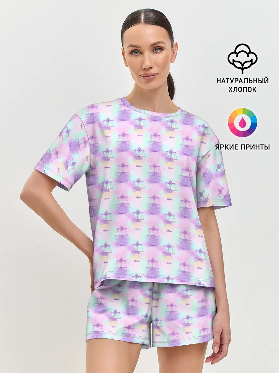 Женская пижама с шортами / Весы