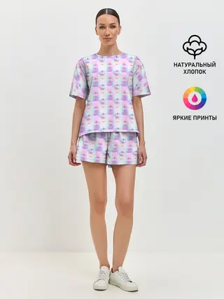 Женская пижама с шортами / Весы