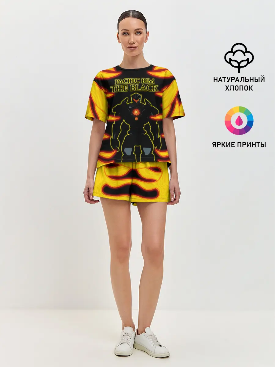 Женская пижама с шортами / Тихоокеанский рубеж