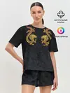 Женская пижама с шортами / GOLD CHINA DRAGONS