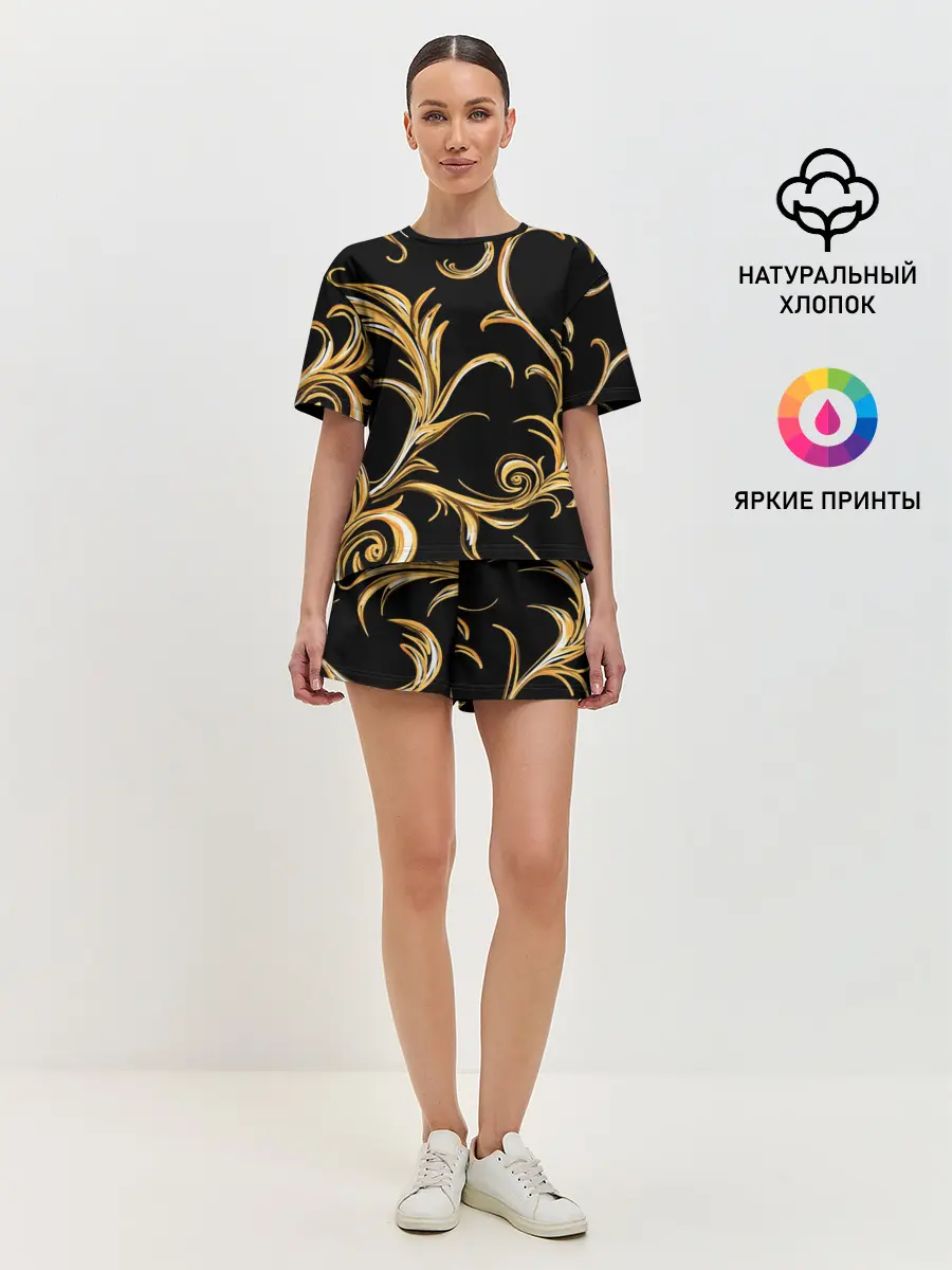 Женская пижама с шортами / Лиана