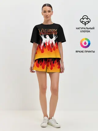 Женская пижама с шортами / VALHEIM