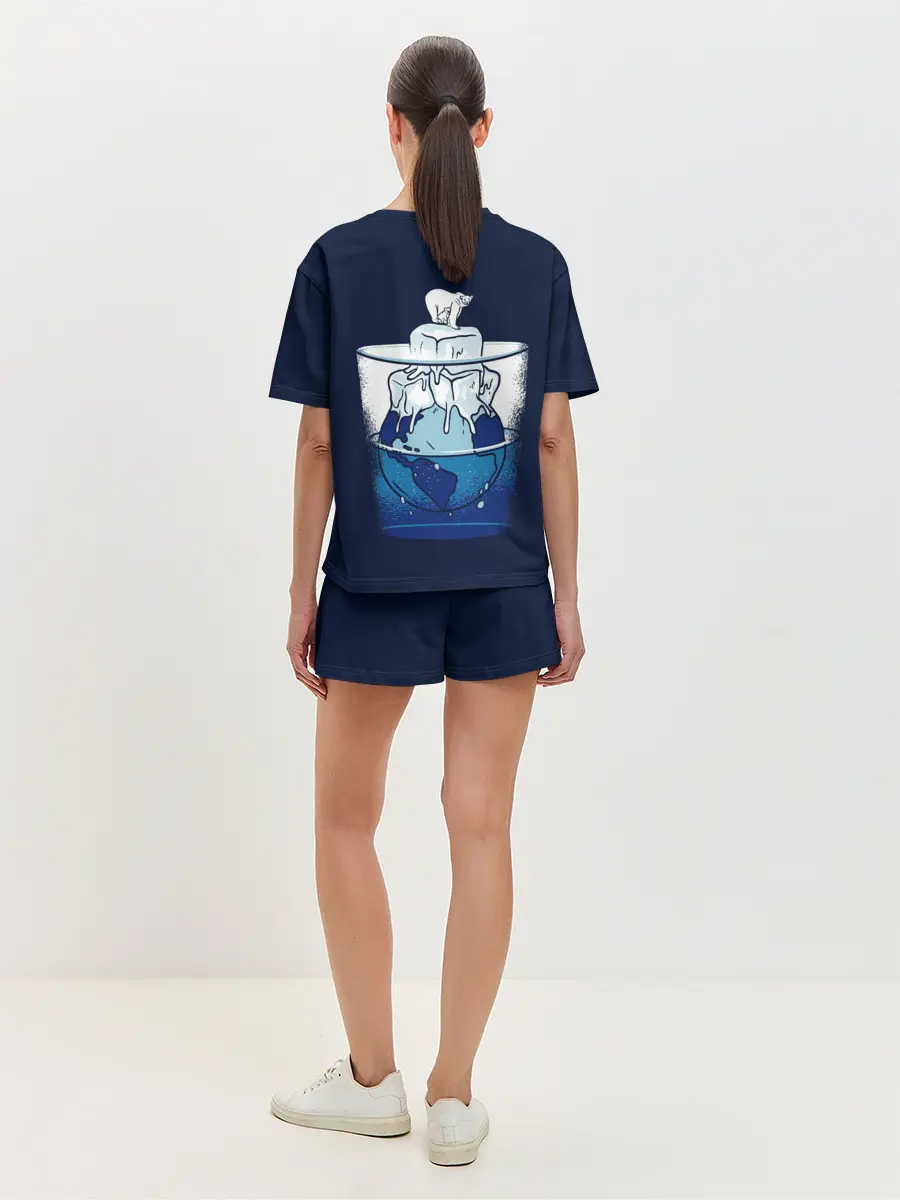 Женская пижама с шортами / Polar Ice Bear