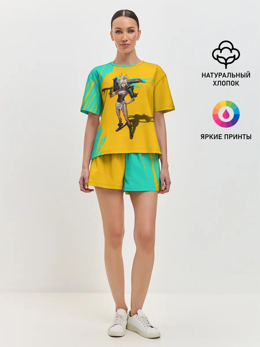 Женская пижама с шортами / Ривен | LOL