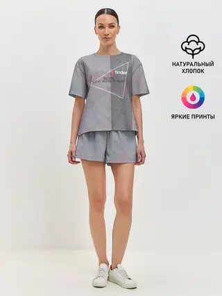 Женская пижама с шортами / Tinder | Богат Молод Не женат