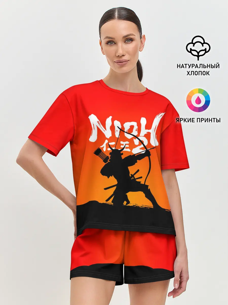 Женская пижама с шортами / NIOH 2