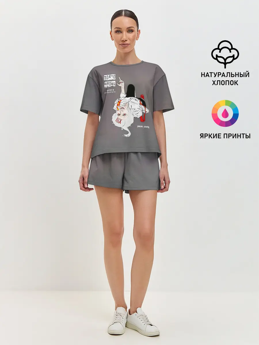 Женская пижама с шортами / JUUZOU SUZUYA | Tokyo Ghoul