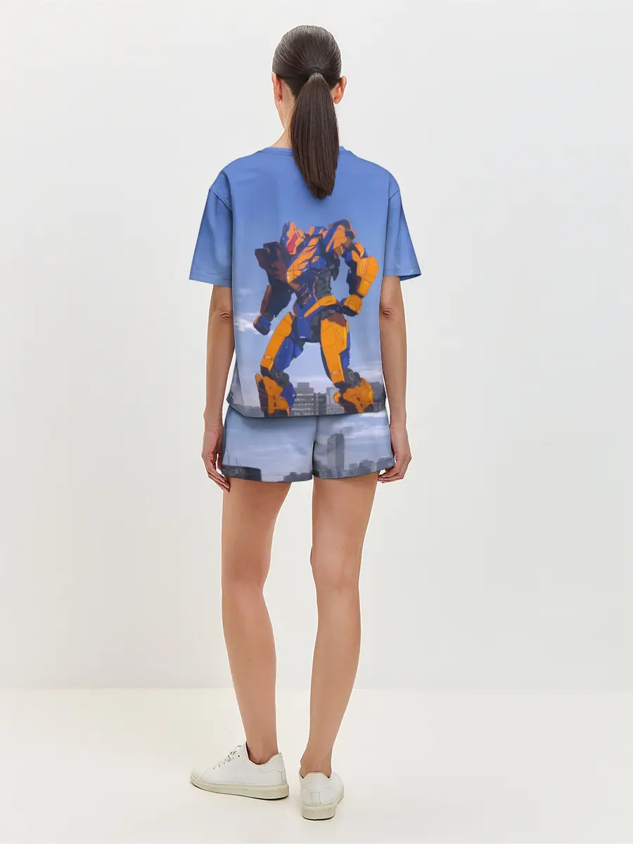 Женская пижама с шортами / Тихоокеанский рубеж