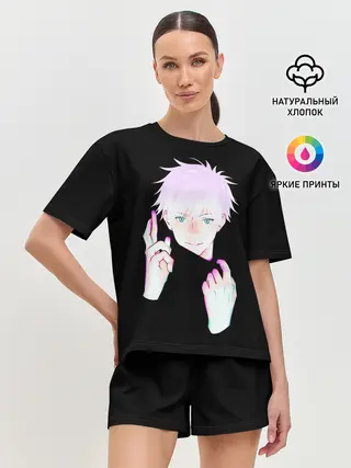 Женская пижама с шортами / ГОДЖО САТОРУ | GOJO SATORU