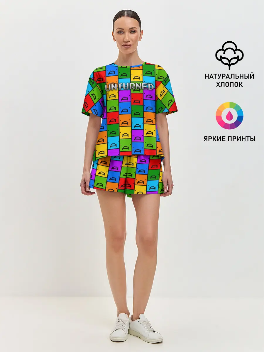 Женская пижама с шортами / UNTURNED