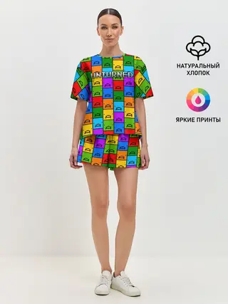 Женская пижама с шортами / UNTURNED