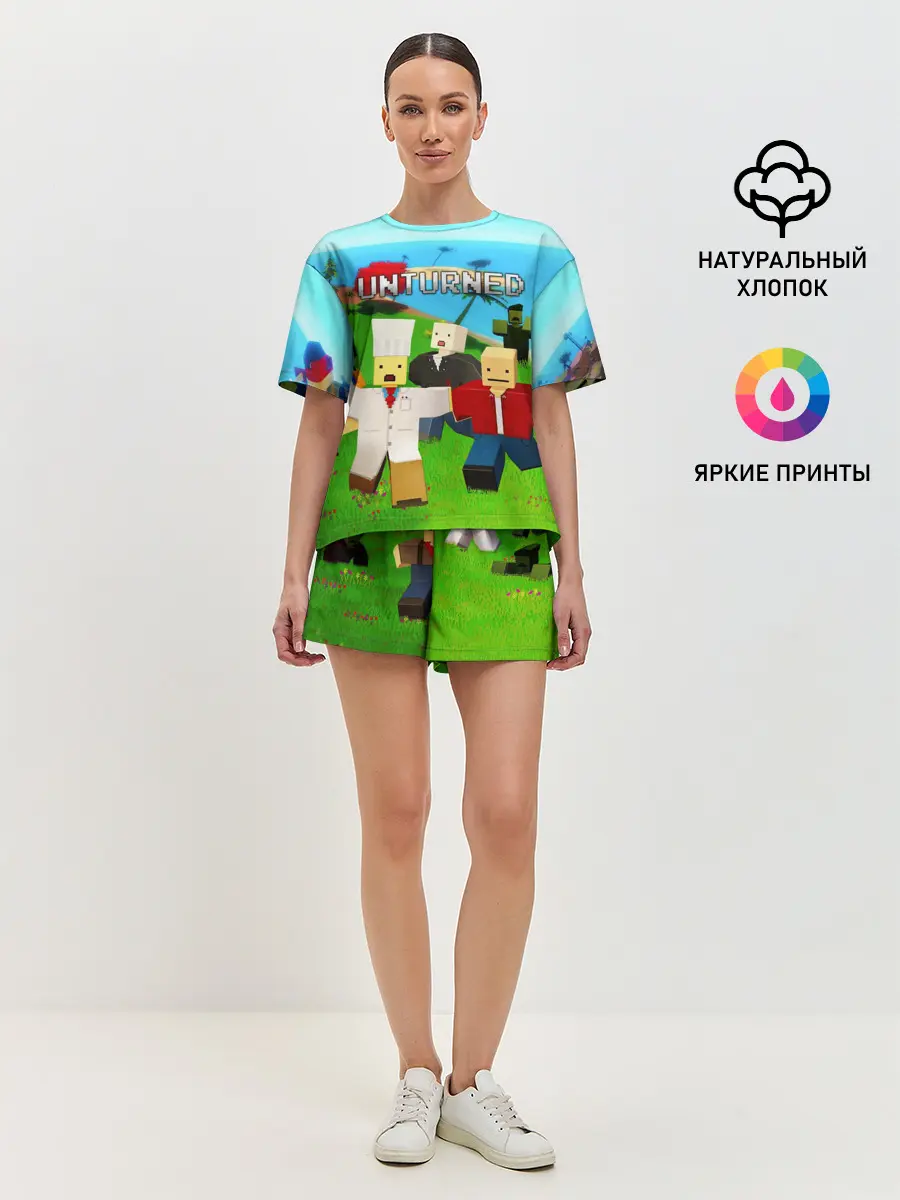 Женская пижама с шортами / UNTURNED