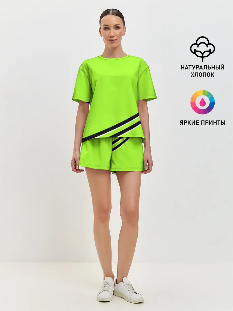 Женская пижама с шортами / Собака