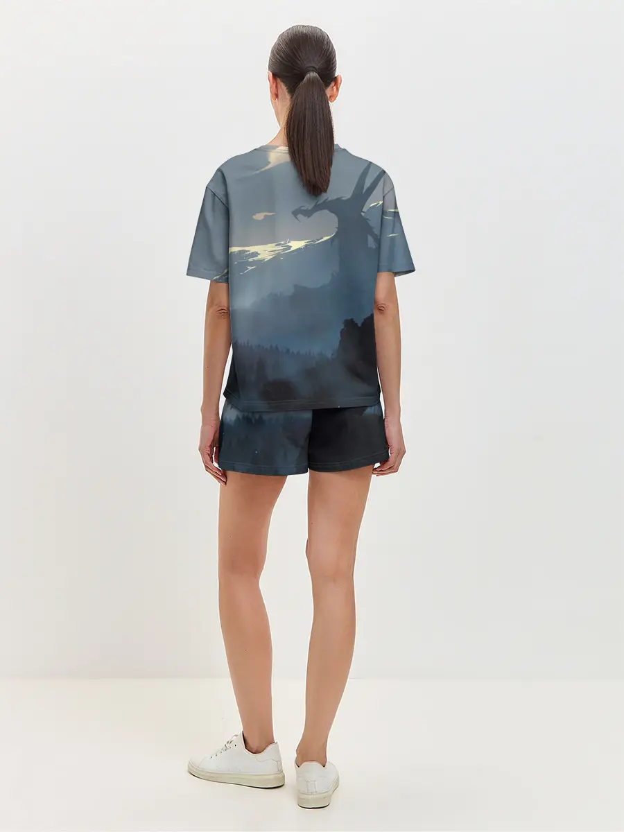 Женская пижама с шортами / Ведьмак