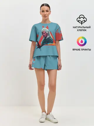Женская пижама с шортами / Генри | Ведьмак