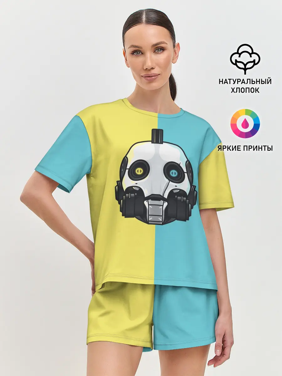 Женская пижама с шортами / Любовь смерть и роботы