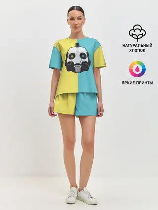 Женская пижама с шортами / Любовь смерть и роботы