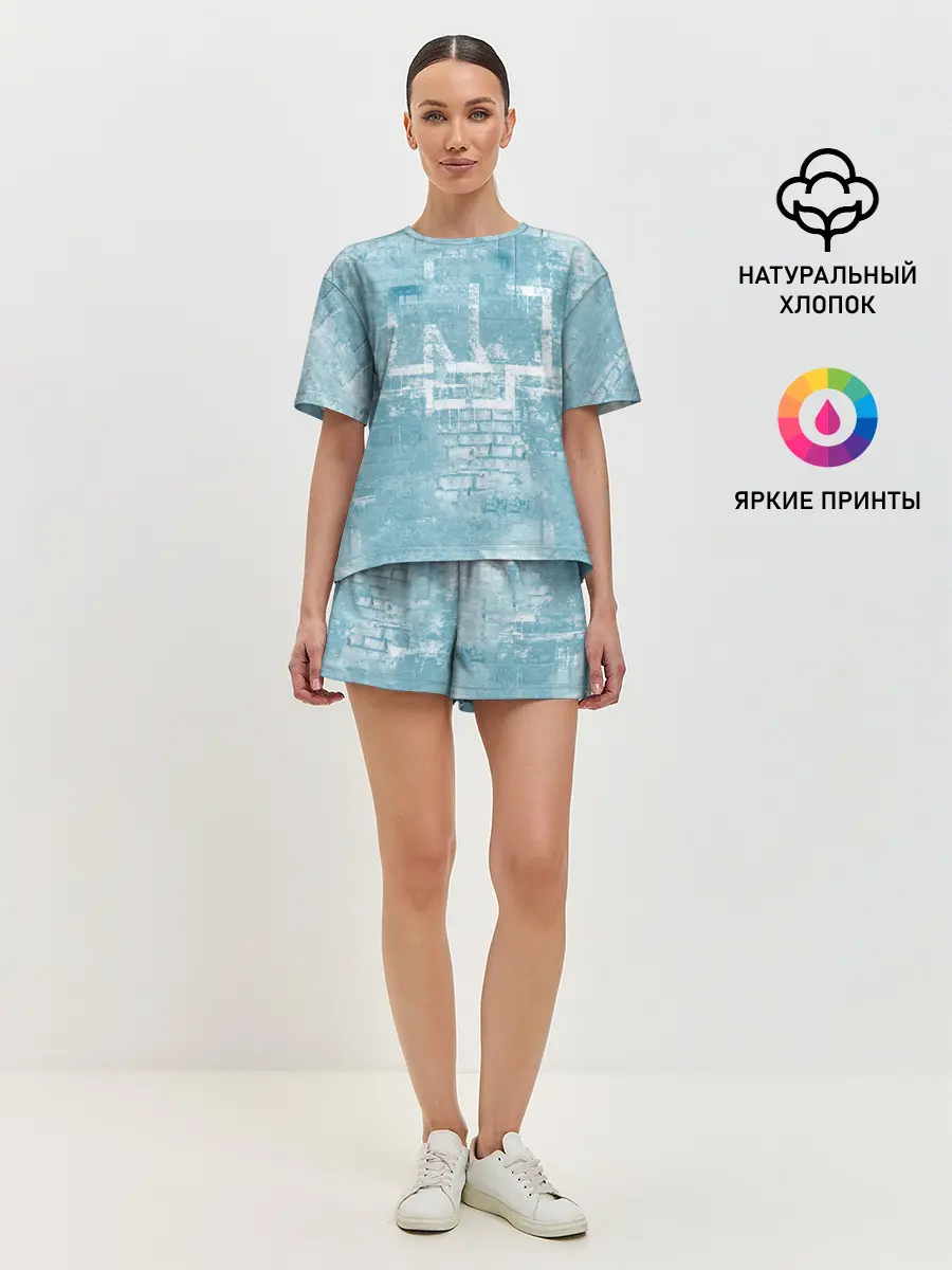 Женская пижама с шортами / Rammstein