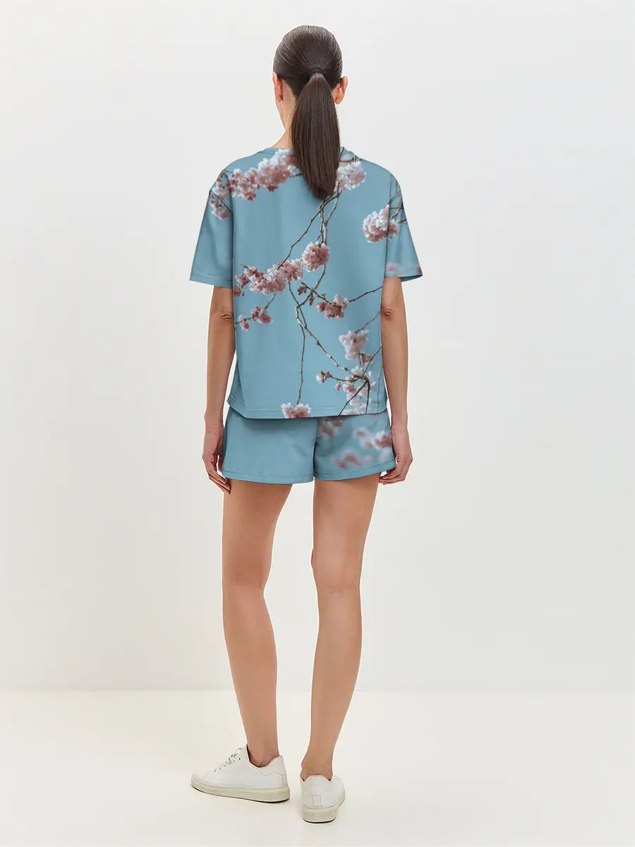 Женская пижама с шортами / Весна