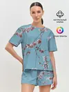 Женская пижама с шортами / Весна