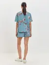 Женская пижама с шортами / Весна
