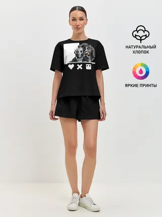 Женская пижама с шортами / Андроид XBOT 4000