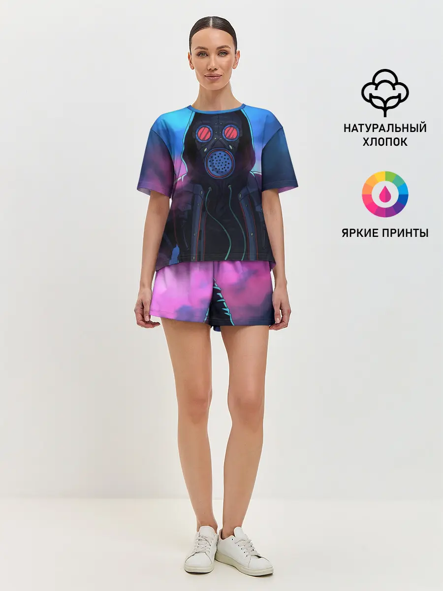 Женская пижама с шортами / Сталкер