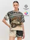 Женская пижама с шортами / LAND ROVER