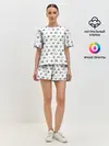 Женская пижама с шортами / Знаки Зодиака