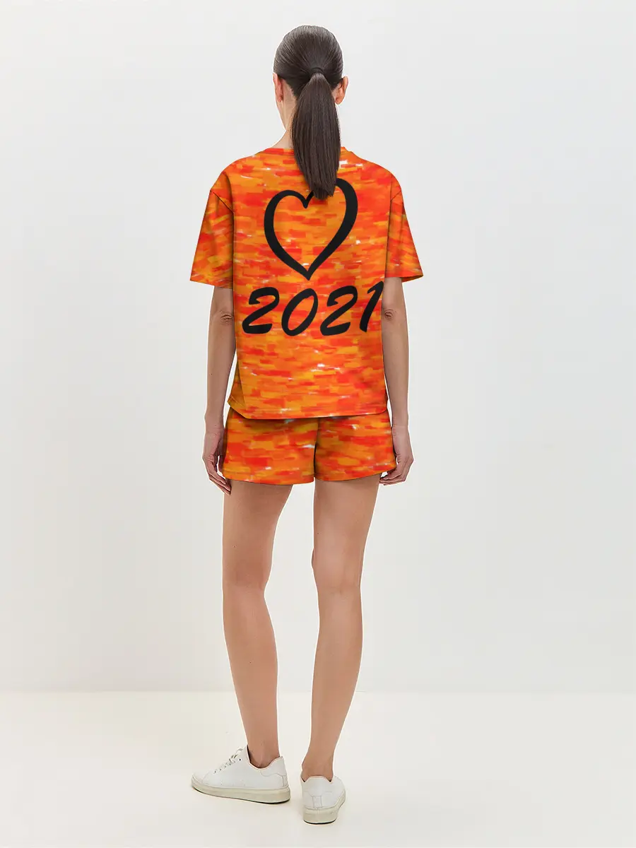 Женская пижама с шортами / Евровидение 2021 $