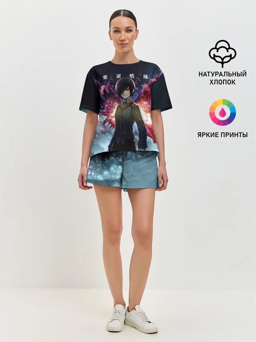 Женская пижама с шортами / Тоука Киришима