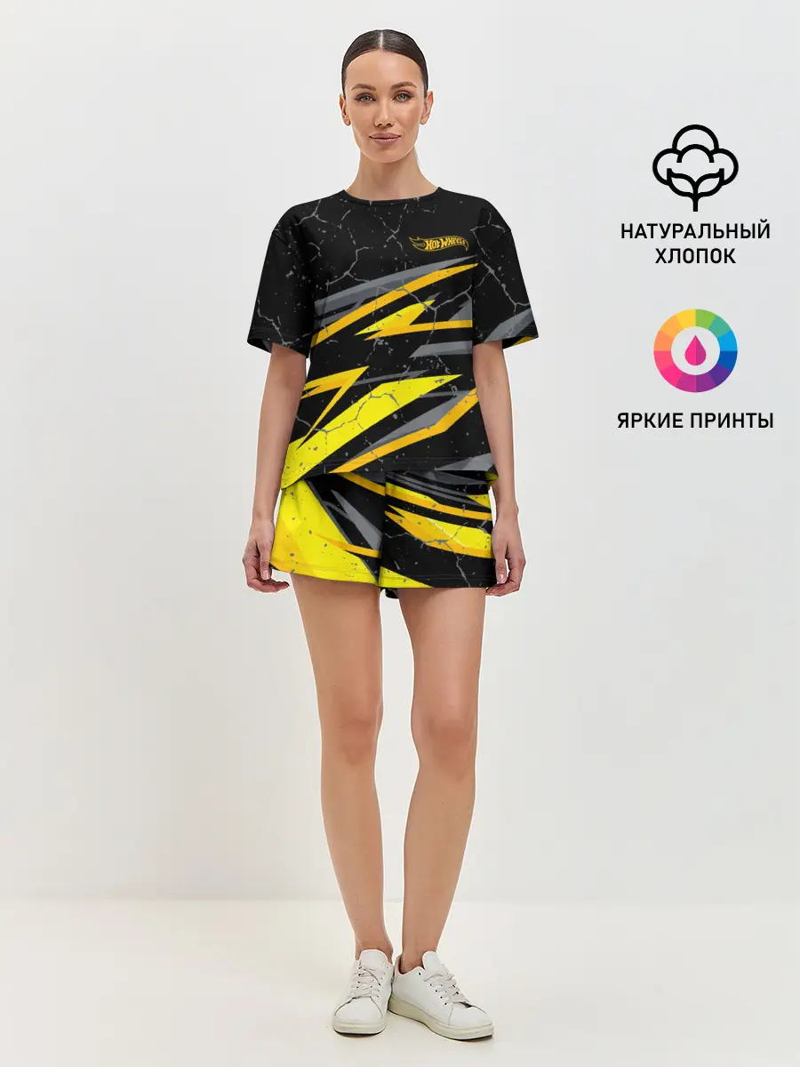 Женская пижама с шортами / Hot Wheels