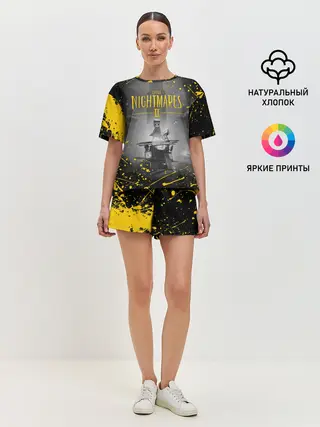Женская пижама с шортами / LITTLE NIGHTMARES 2