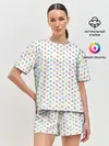 Женская пижама с шортами / Знаки Зодиака