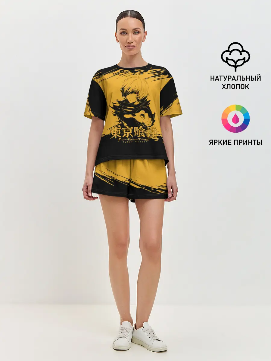 Женская пижама с шортами / Канеки Кен