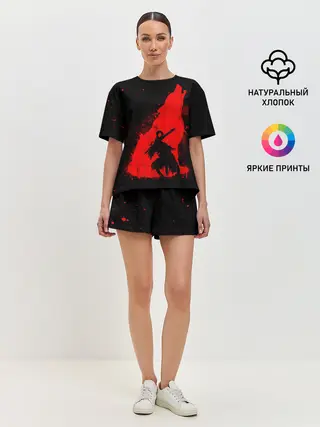 Женская пижама с шортами / DARK SOULS | ТЁМНЫЕ ДУШИ