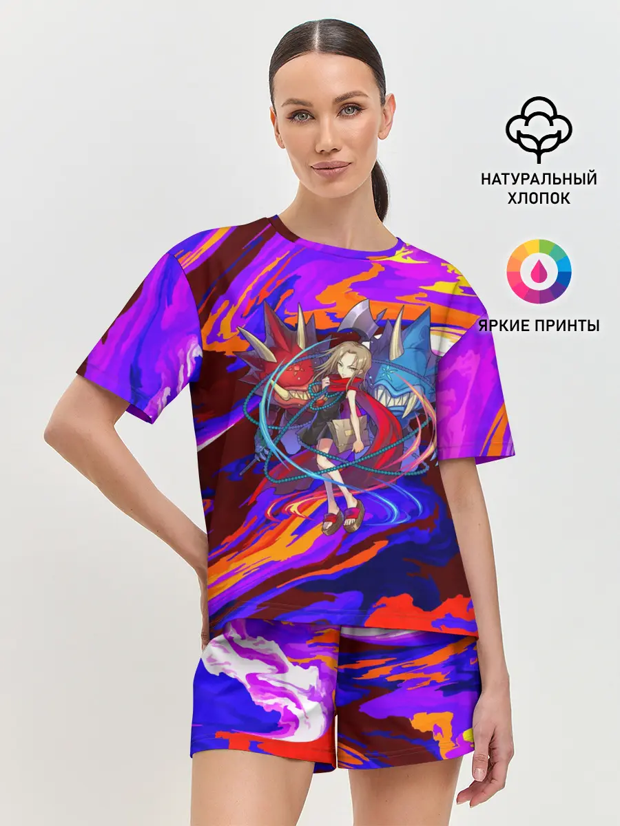 Женская пижама с шортами / Шаман Кинг | Анна