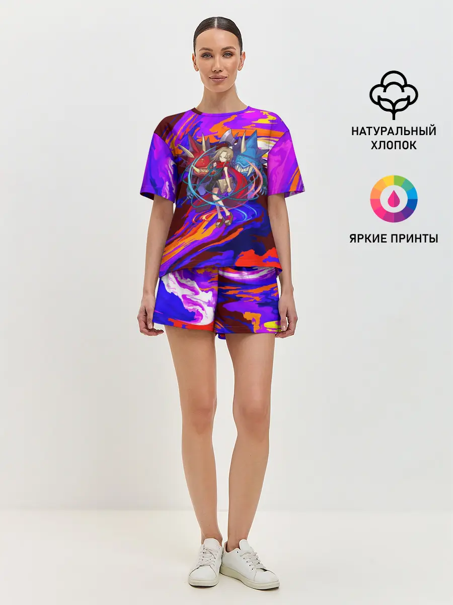 Женская пижама с шортами / Шаман Кинг | Анна