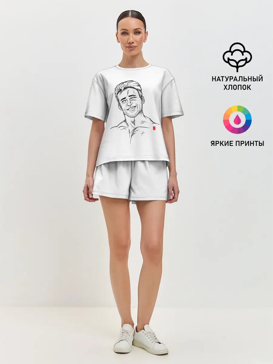 Женская пижама с шортами / Aniki