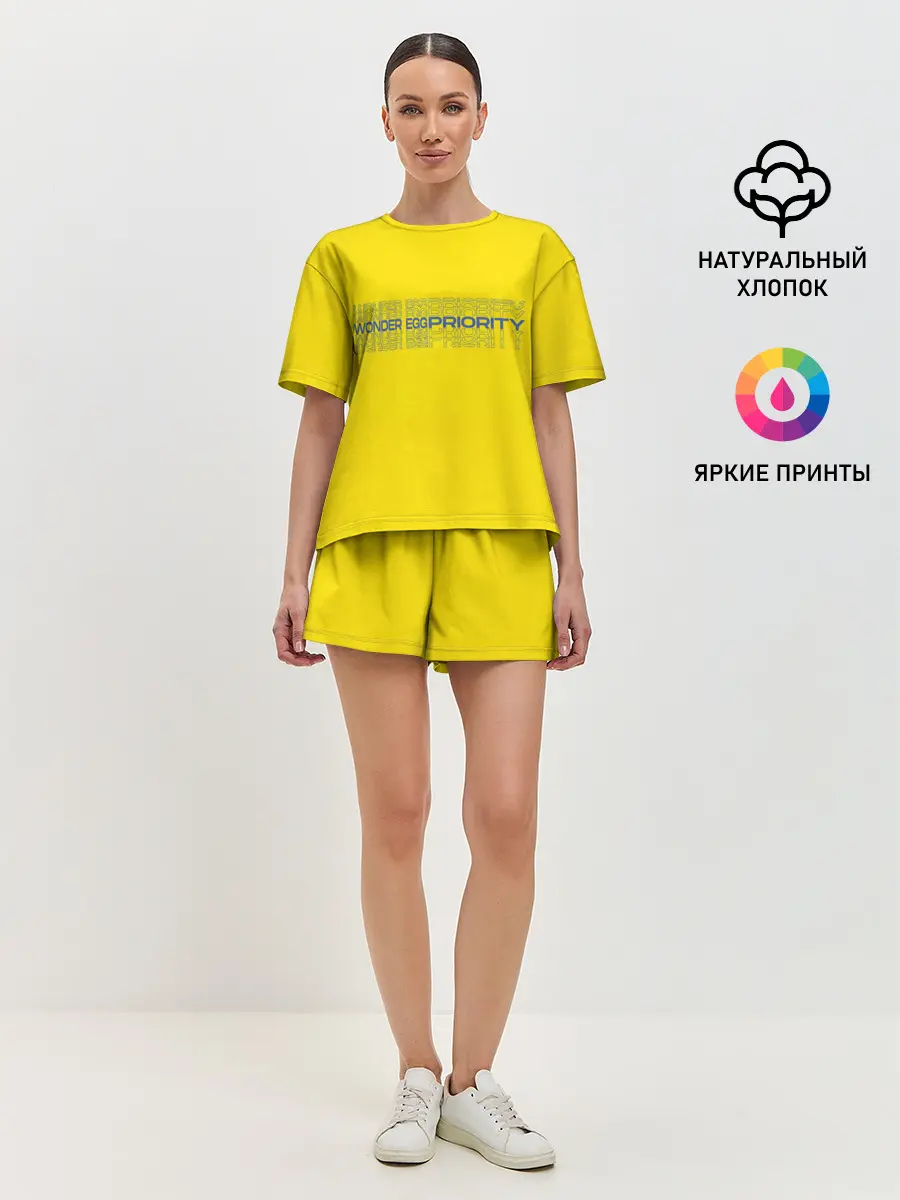 Женская пижама с шортами / Приоритет чудо яйца