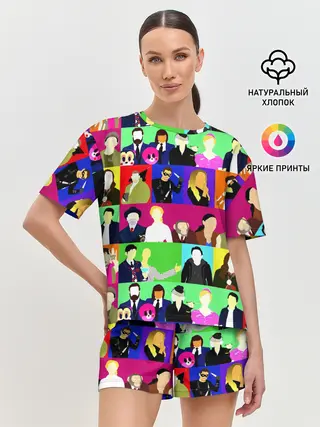 Женская пижама с шортами / АКАДЕМИЯ АМБРЕЛЛА